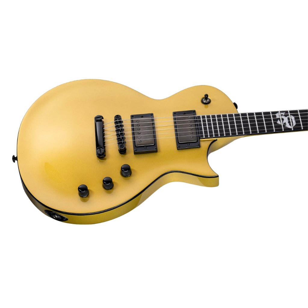 ESP LTD EC-2025 50th Anniversary Electric Guitar - Metallic Gold, Ebony Fingerboard Electric Guitars Sky Music