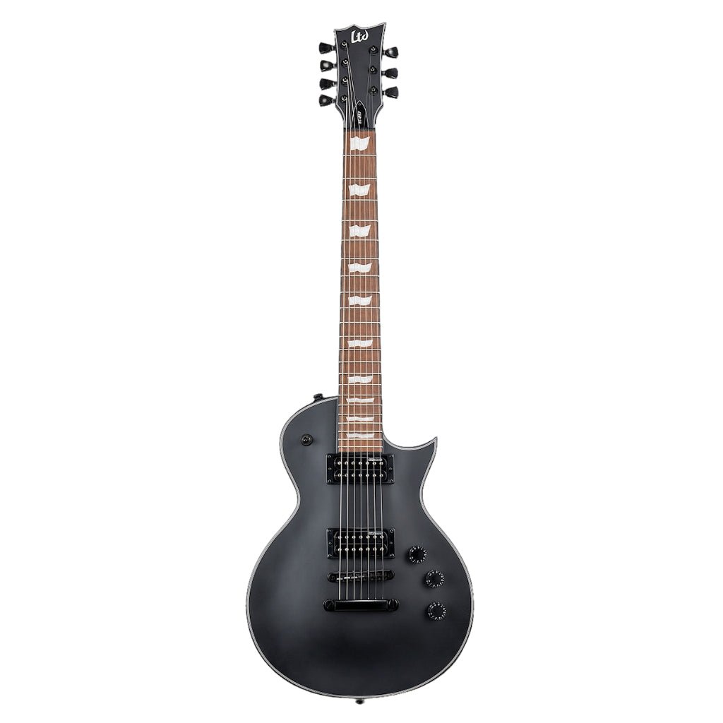 ESP LTD EC-257 7-String Electric Guitar - Black Satin Electric Guitars Sky Music