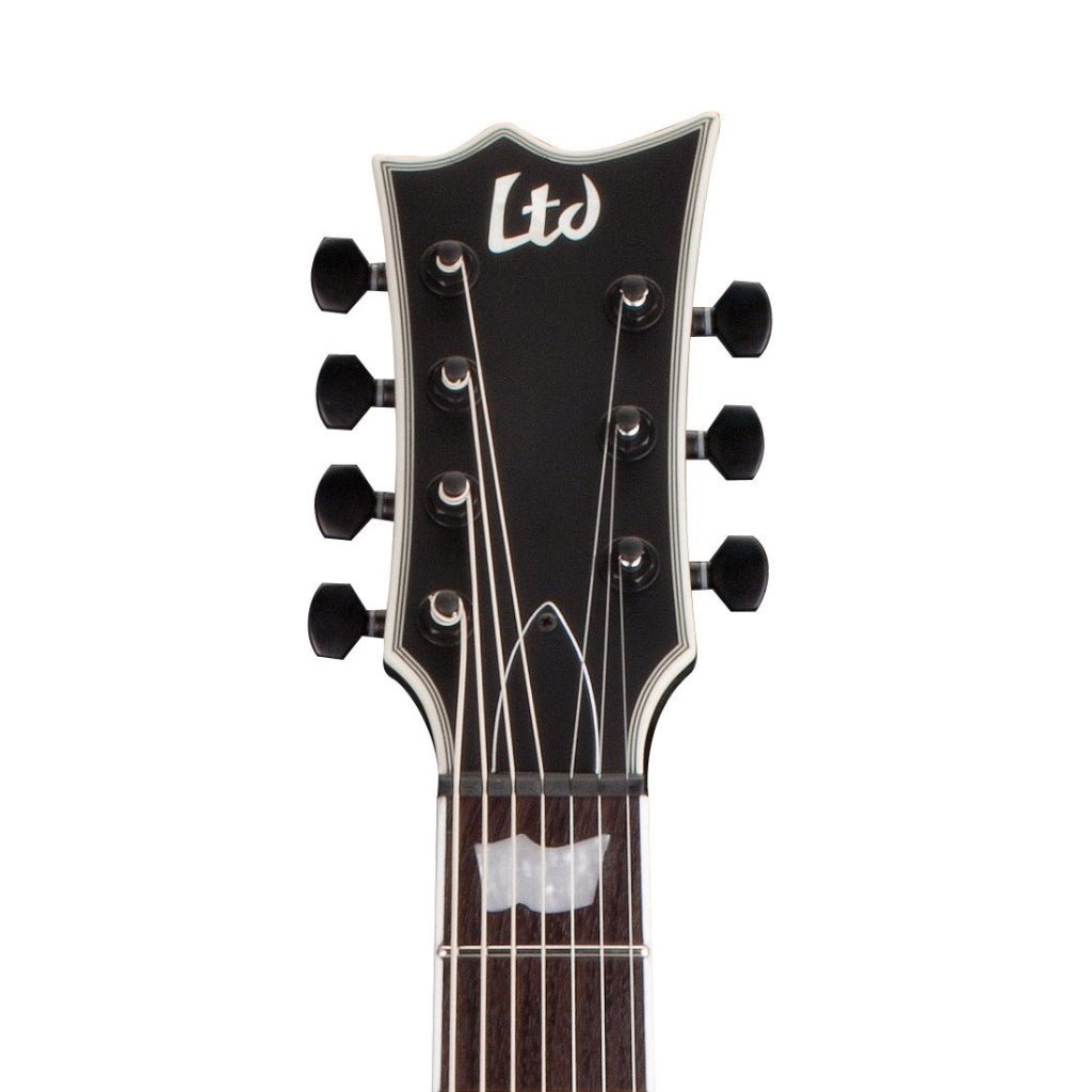 ESP LTD EC-407 7-String Electric Guitar - Black Satin Electric Guitars Sky Music