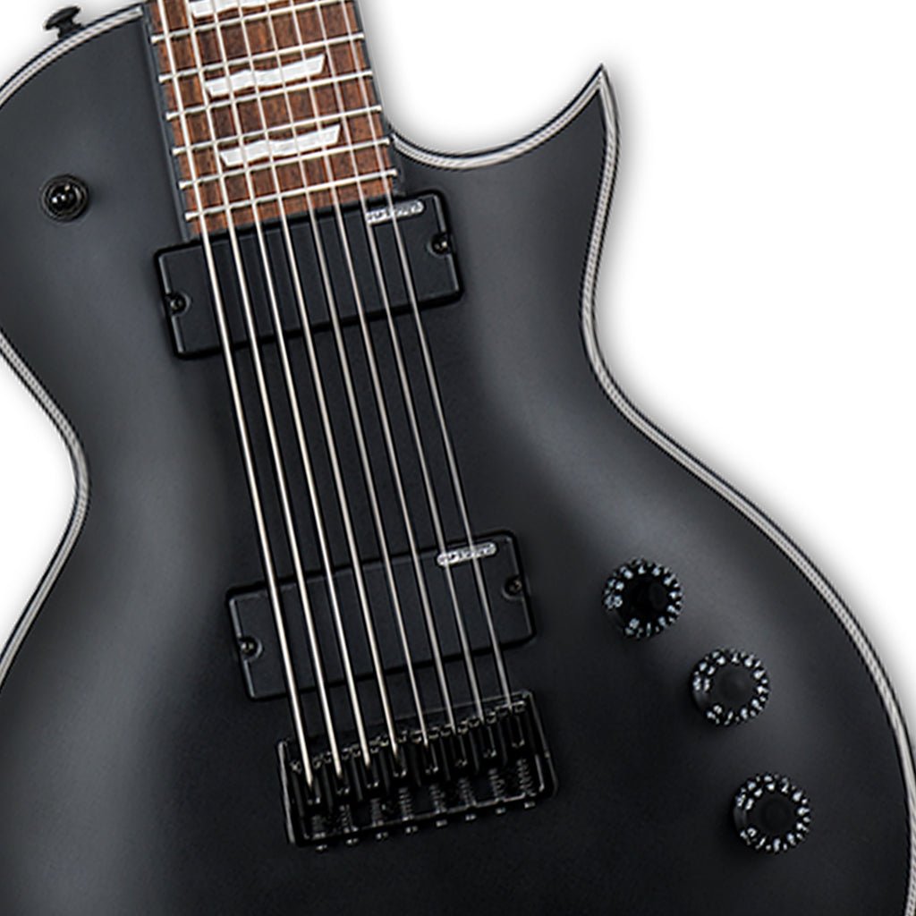 ESP LTD EC258 Eclipse 8 String in Black Satin Electric Guitars Sky Music