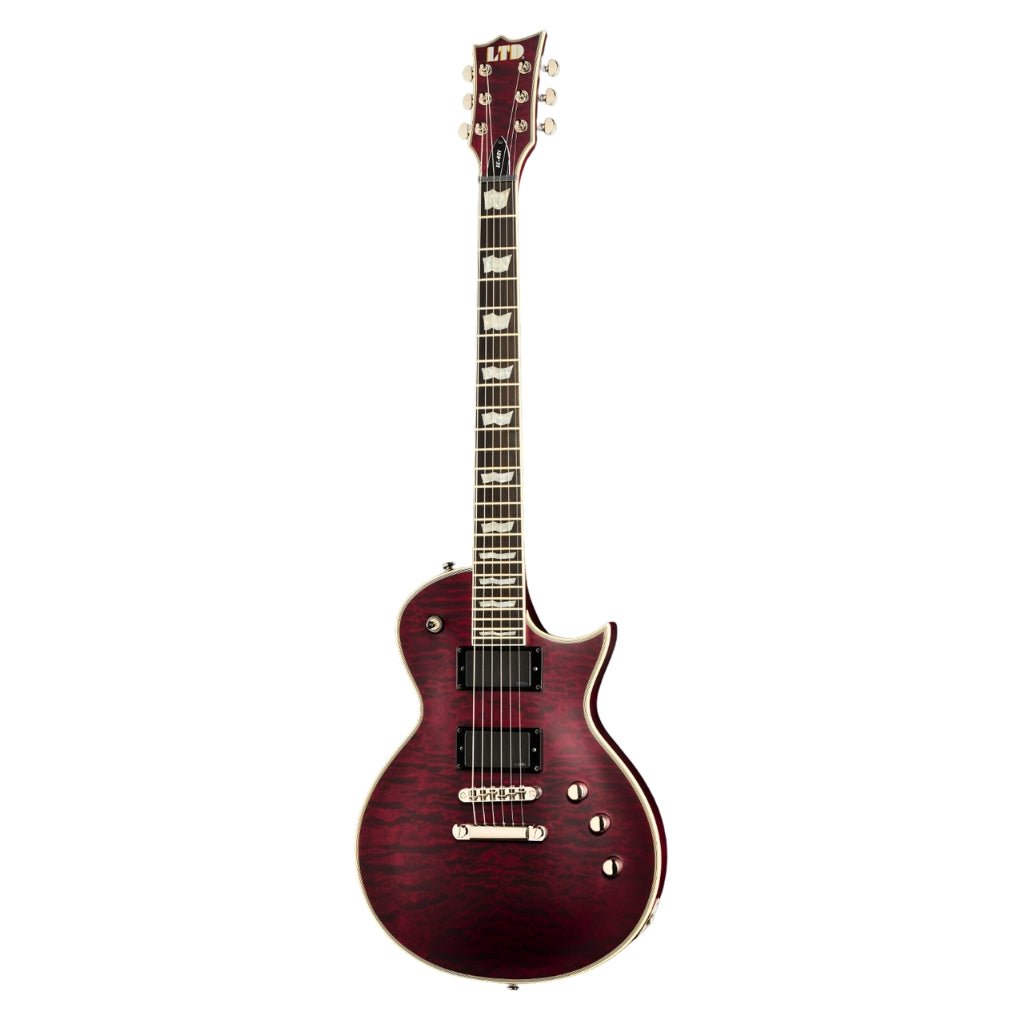 ESP LTD EC401 Quilted Maple Electric Guitar - See Through Black Cherry Sunburst Electric Guitars Sky Music
