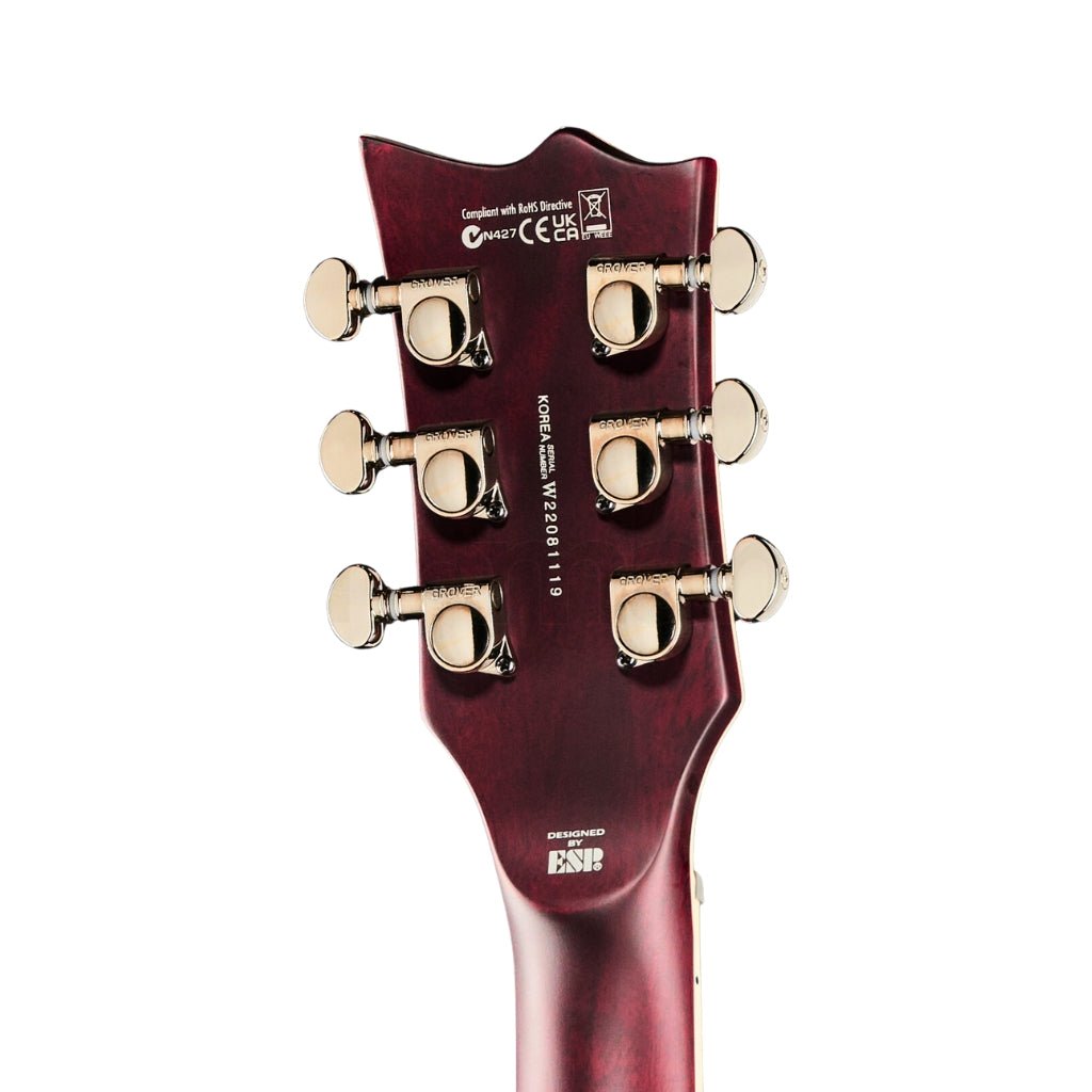 ESP LTD EC401 Quilted Maple Electric Guitar - See Through Black Cherry Sunburst Electric Guitars Sky Music