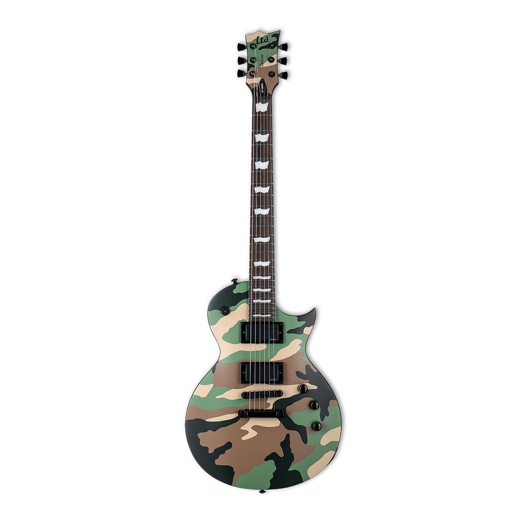 ESP LTD Eclipse 1000 Woodland Camo Satin Electric Guitars Sky Music
