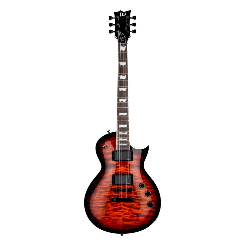 ESP LTD Eclipse EC-400QM Electric Guitar - Vintage Burst Electric Guitars Sky Music