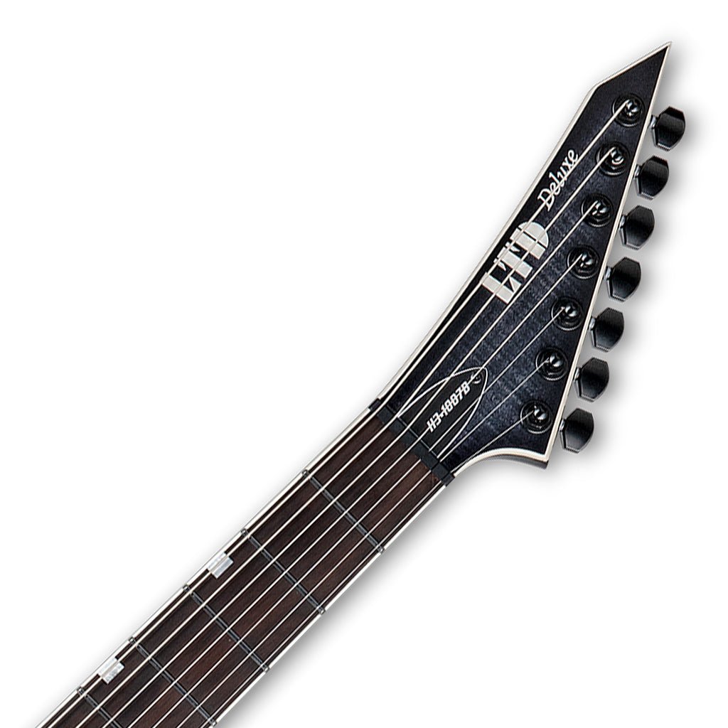 ESP LTD H3-1007 Baritone Electric Guitar - See-Thru Black Sunburst Electric Guitars Sky Music
