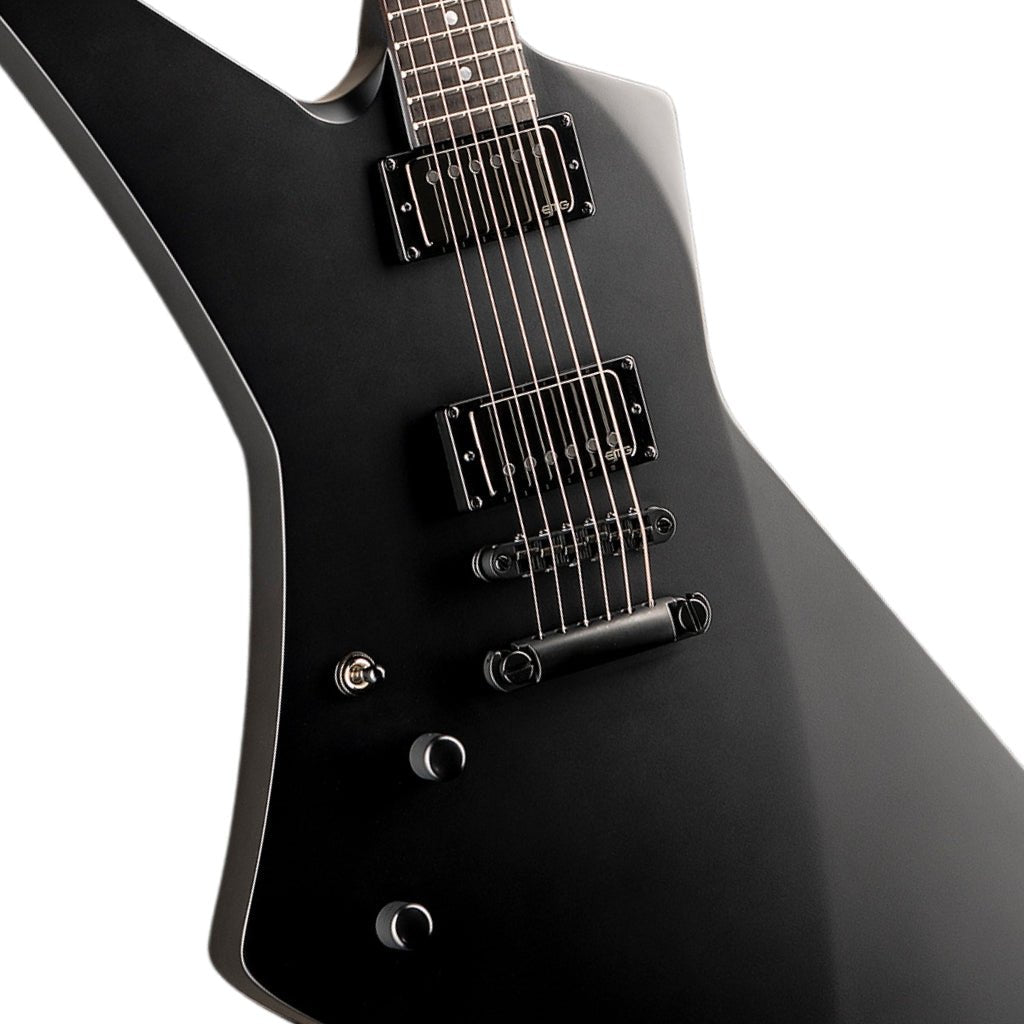 ESP LTD James Hetfield Snakebyte Left Hand Electric Guitar - Black Electric Guitars Sky Music