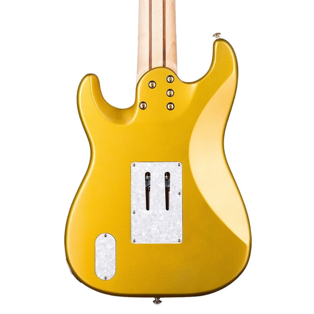 ESP LTD JRV-8FR Javier Reyes Signature 8-string - Metallic Gold Electric Guitars Sky Music