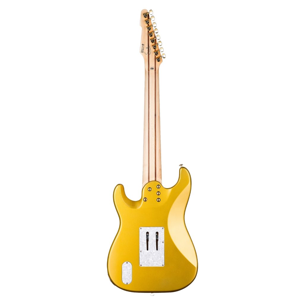 ESP LTD JRV-8FR Javier Reyes Signature 8-string - Metallic Gold Electric Guitars Sky Music