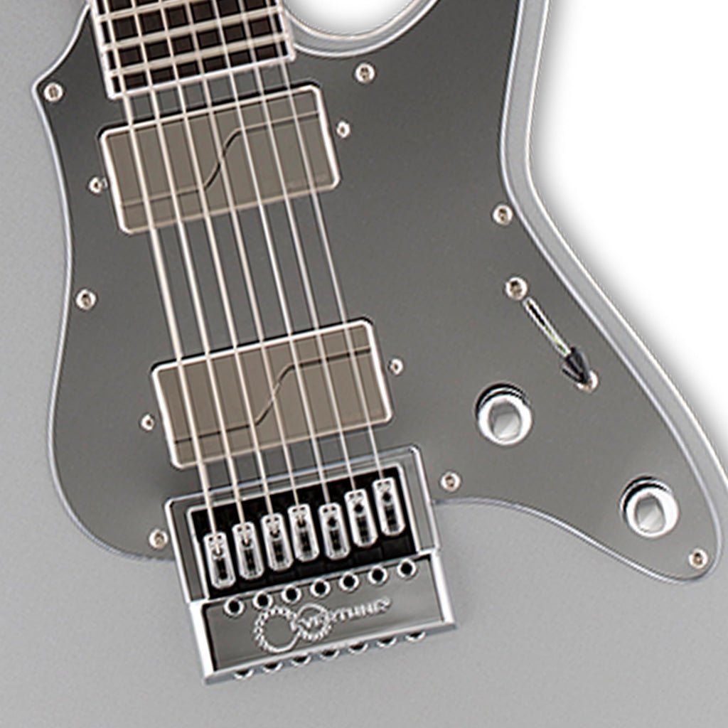 ESP LTD Ken Susi Signature KS M-7 Electric Guitar - Metallic Silver Electric Guitars Sky Music
