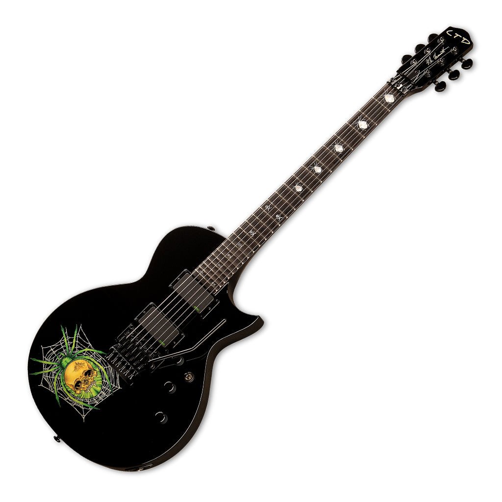 ESP LTD Kirk Hammett KH3 Spider Electric Guitar - Black Electric Guitars Sky Music