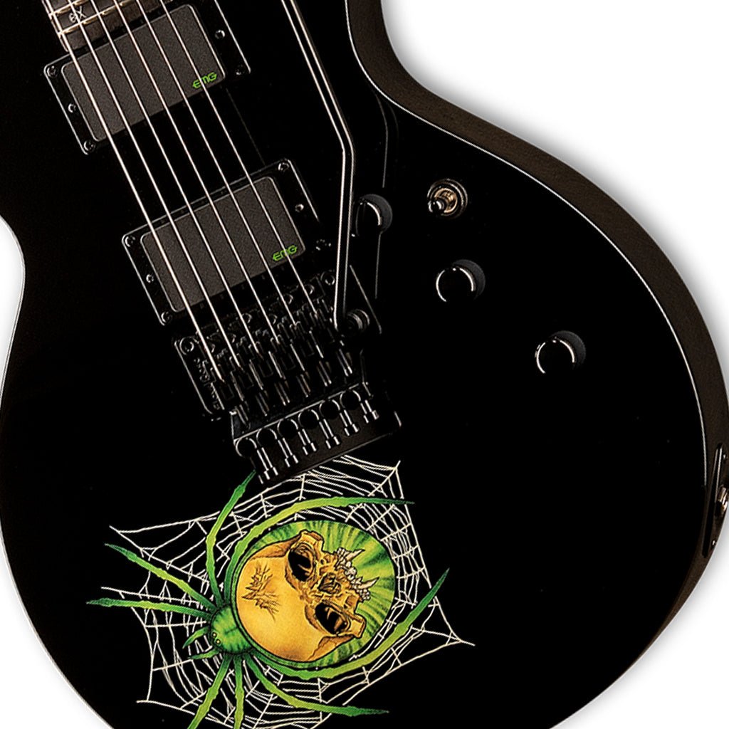 ESP LTD Kirk Hammett KH3 Spider Electric Guitar - Black Electric Guitars Sky Music