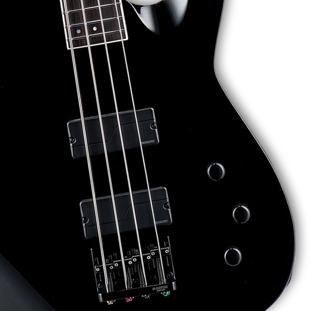 ESP LTD M-1004 Bass with Alder Body - Black Bass Guitars Sky Music