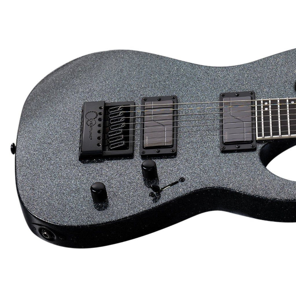 ESP LTD M-1007 Baritone Evertune Electric Guitar - Granite Sparkle Electric Guitars Sky Music