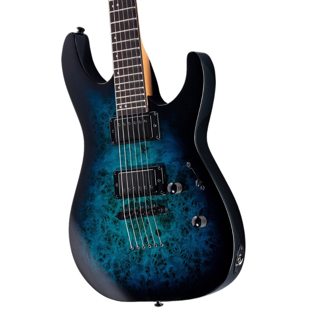 ESP LTD M-200DX NT Electric Guitar - Blue Burst Electric Guitars Sky Music