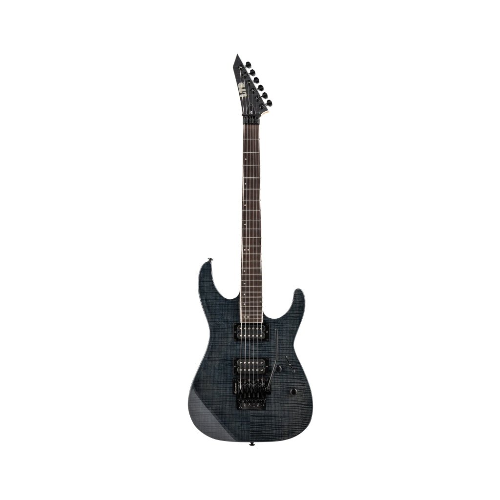 ESP LTD M-200FM Flamed Maple Top Electric Guitar - See Thru Black Electric Guitars Sky Music