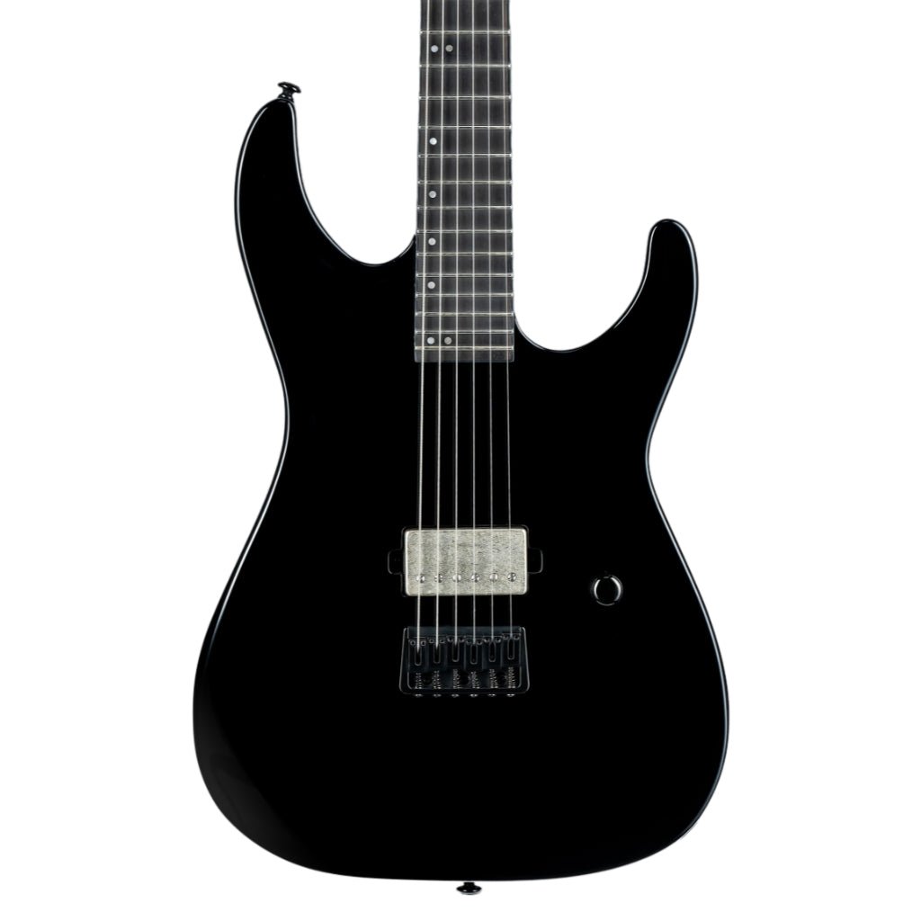 ESP LTD M-201 Baritone Electric Guitar - Gloss Black Electric Guitars Sky Music