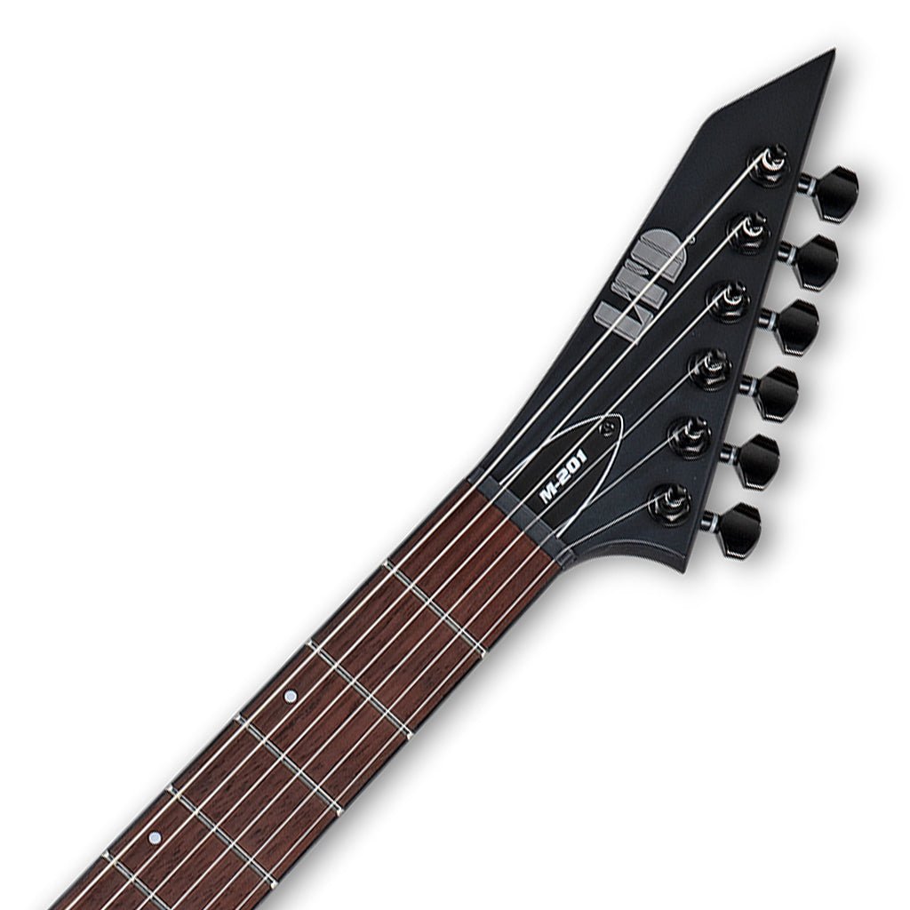 ESP LTD M-201 HT Electric Guitar - Black Satin Electric Guitars Sky Music