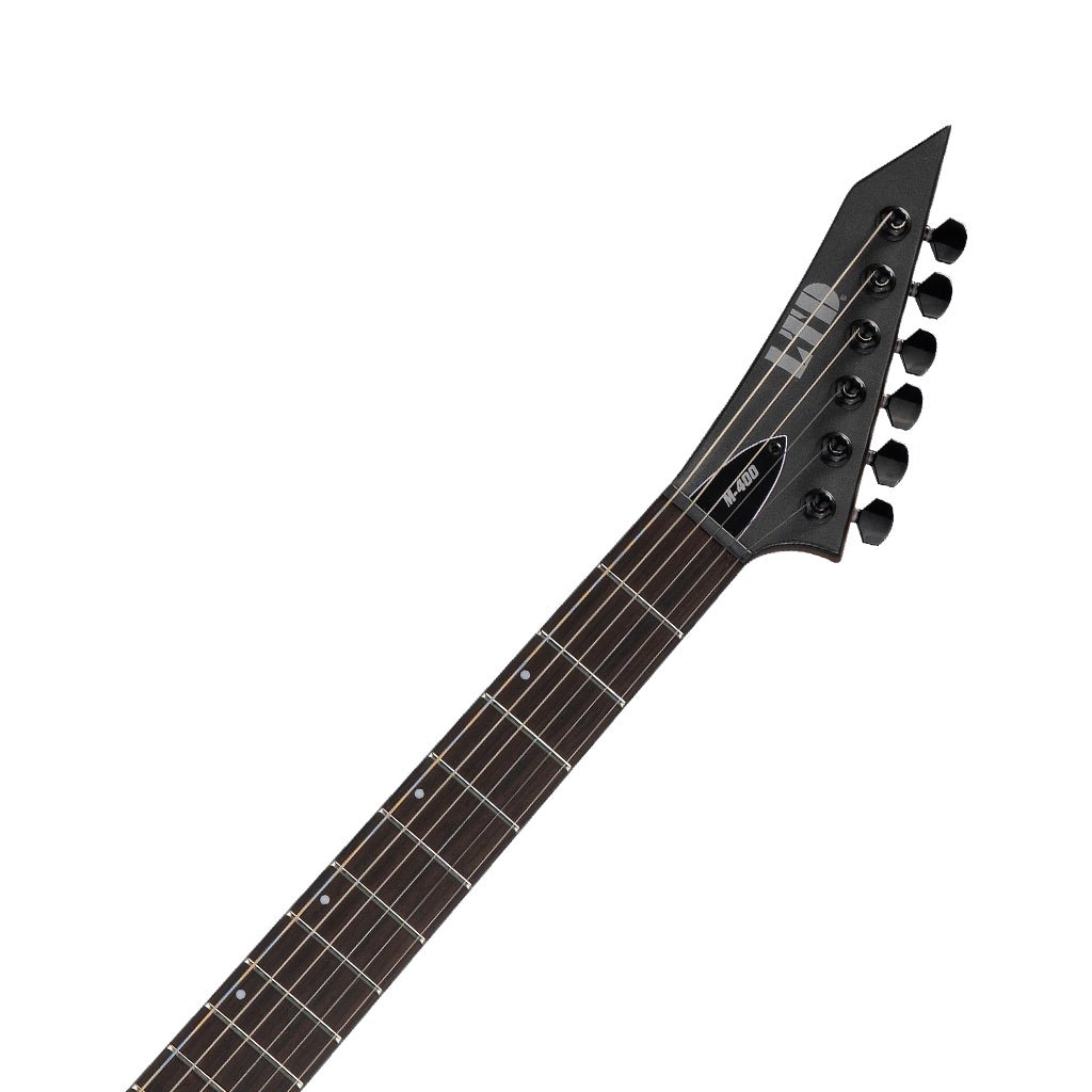 ESP LTD M-400 Hardtail Electric Guitar - Charcoal Metallic Electric Guitars Sky Music