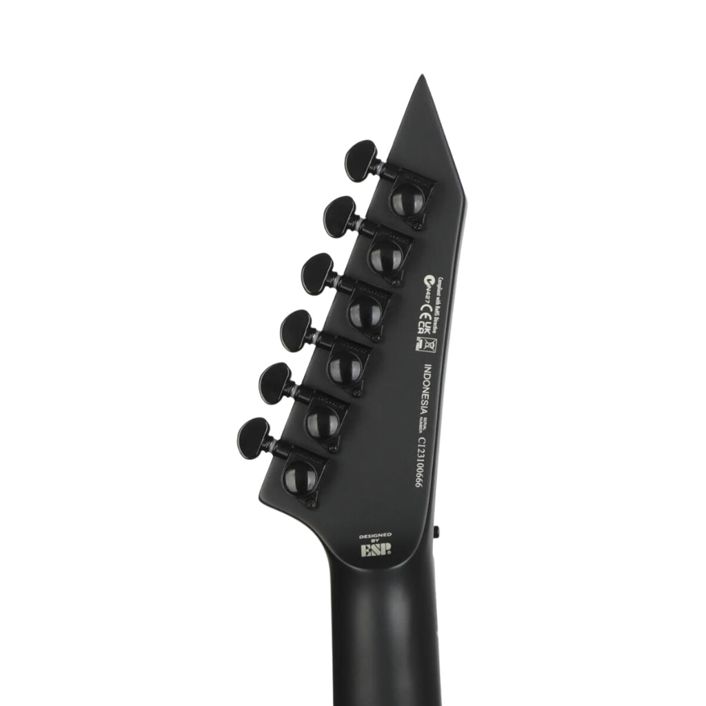 ESP LTD M-Black Metal Electric Guitar - Black Satin Electric Guitars Sky Music