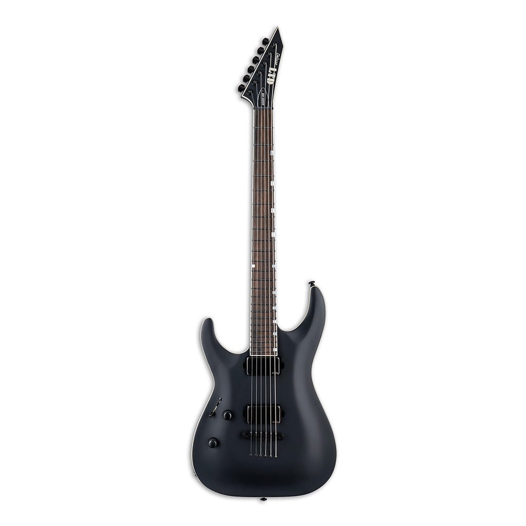 ESP LTD MH-1000 Baritone Black Satin Left Handed Electric Guitars Sky Music
