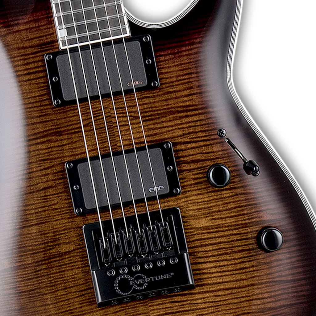 ESP LTD MH 1000 Evertune DBSB Electric Guitars Sky Music