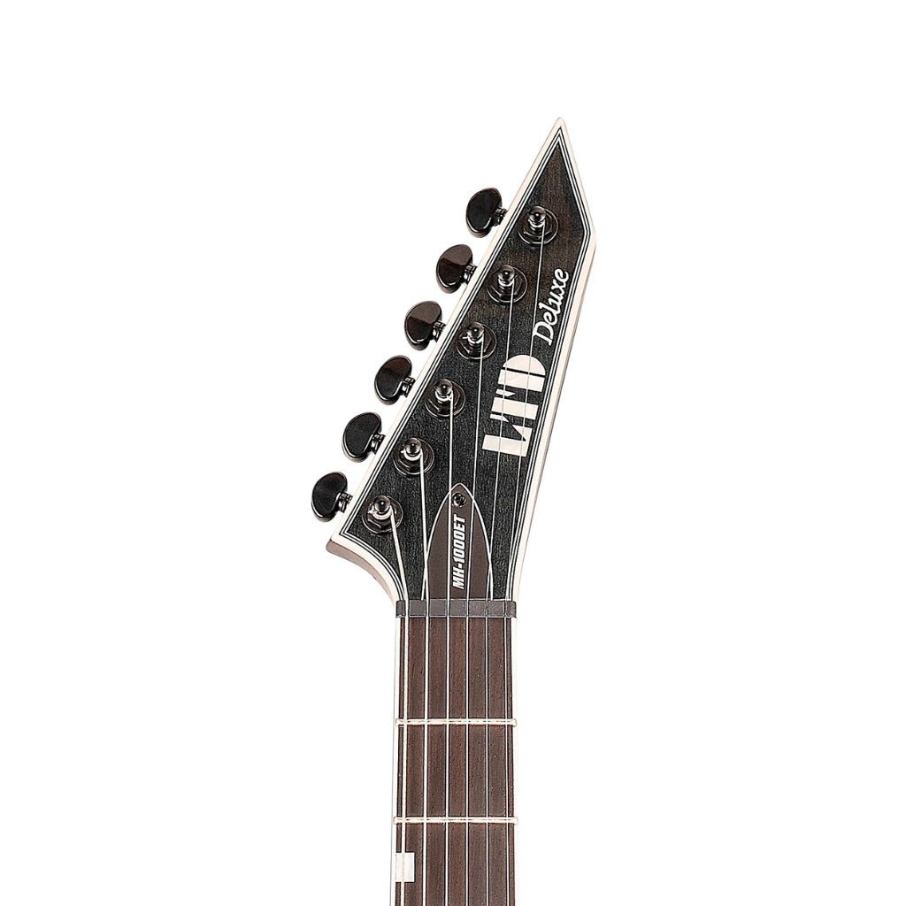 ESP LTD MH-1000ET with Evertune See Thru Black Electric Guitars Sky Music