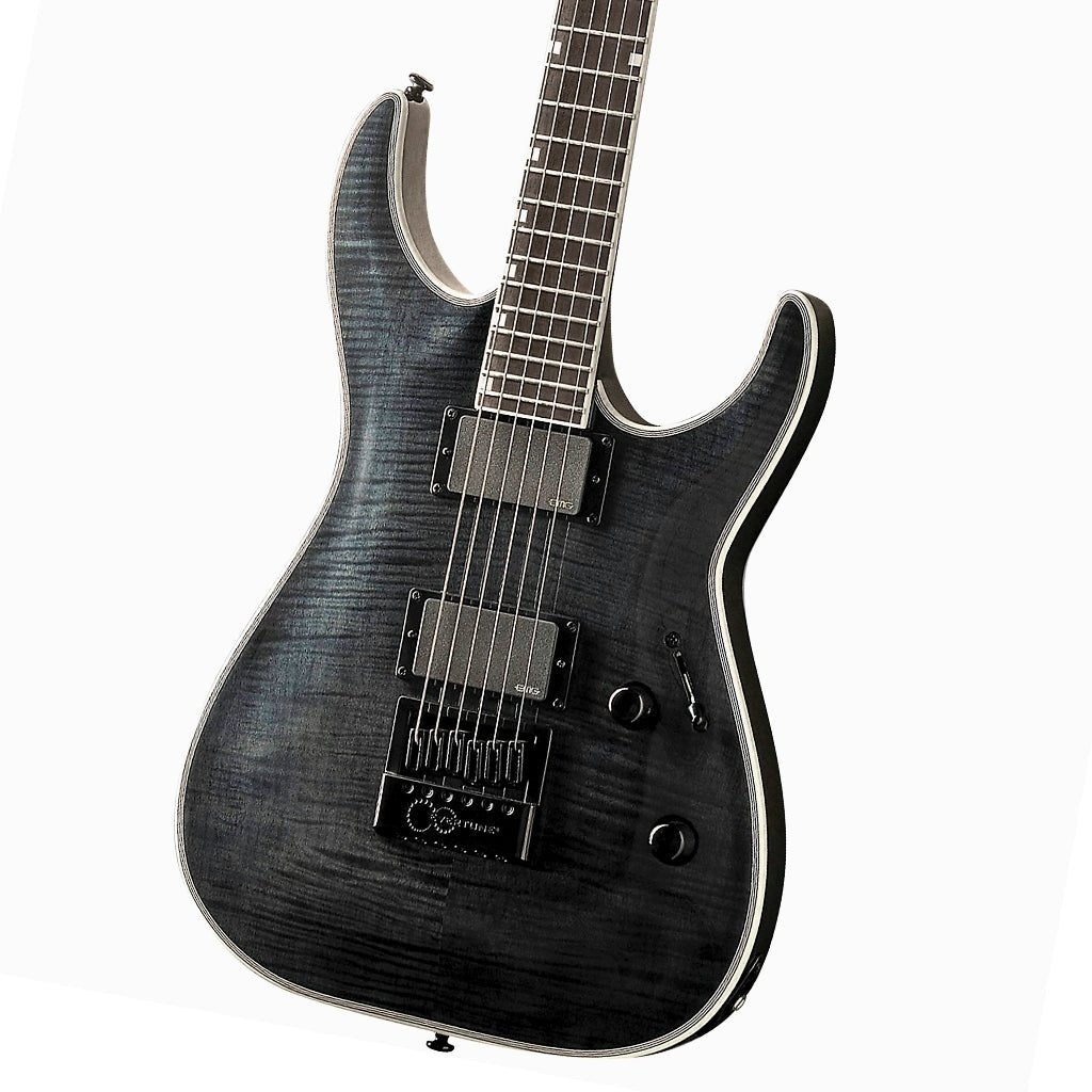 ESP LTD MH-1000ET with Evertune See Thru Black Electric Guitars Sky Music