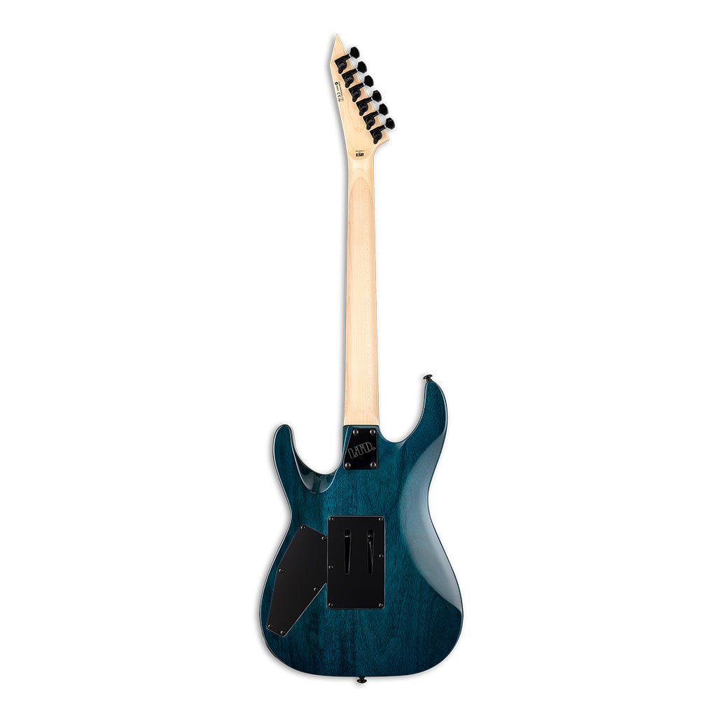 ESP LTD MH203 Quilted Maple See Thru Blue Electric Guitars Sky Music