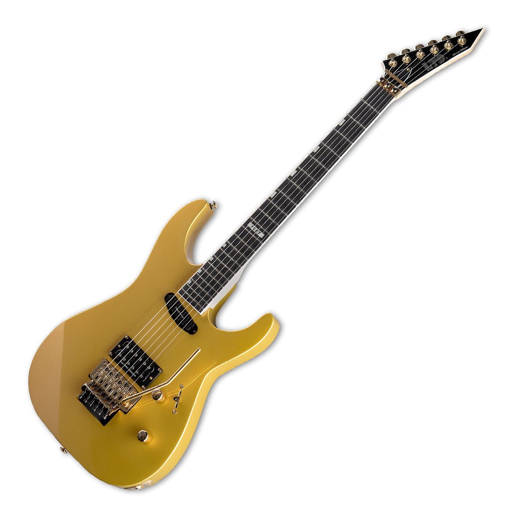 ESP LTD Mirage DX87 In Metallic Gold Electric Guitars Sky Music