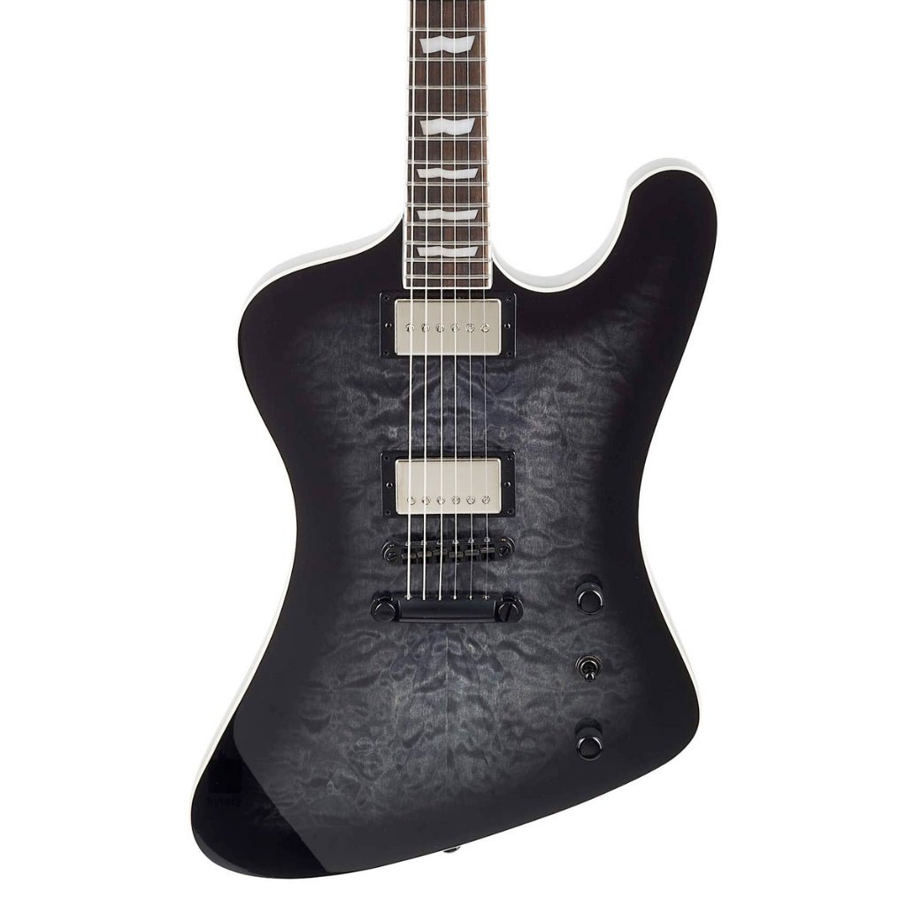 ESP LTD Phoenix-1000 QM Electric Guitar - See-thru Black Sunburst Electric Guitars Sky Music