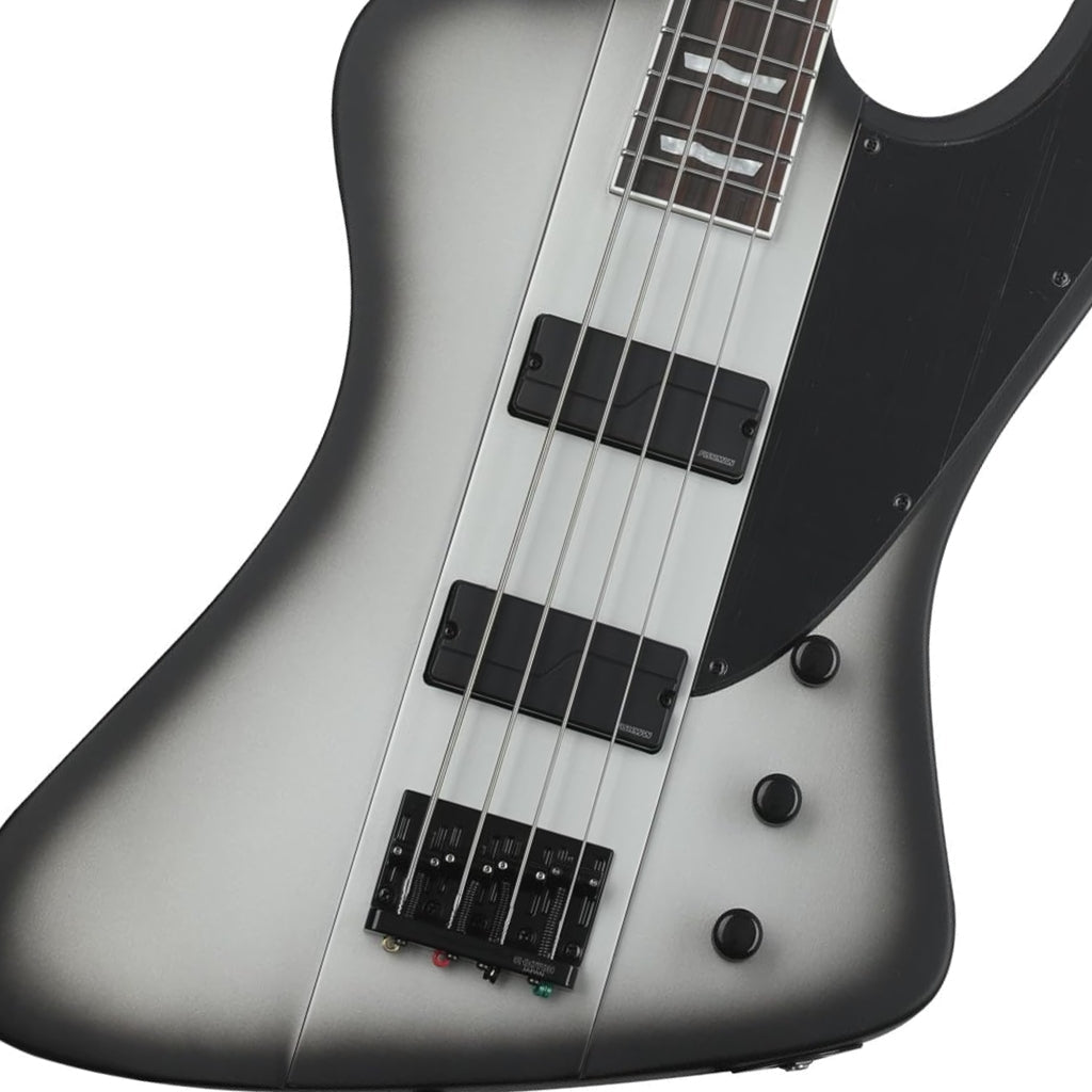 ESP LTD Phoenix 1004 Bass Guitar - Silver Sunburst Satin Bass Guitars Sky Music