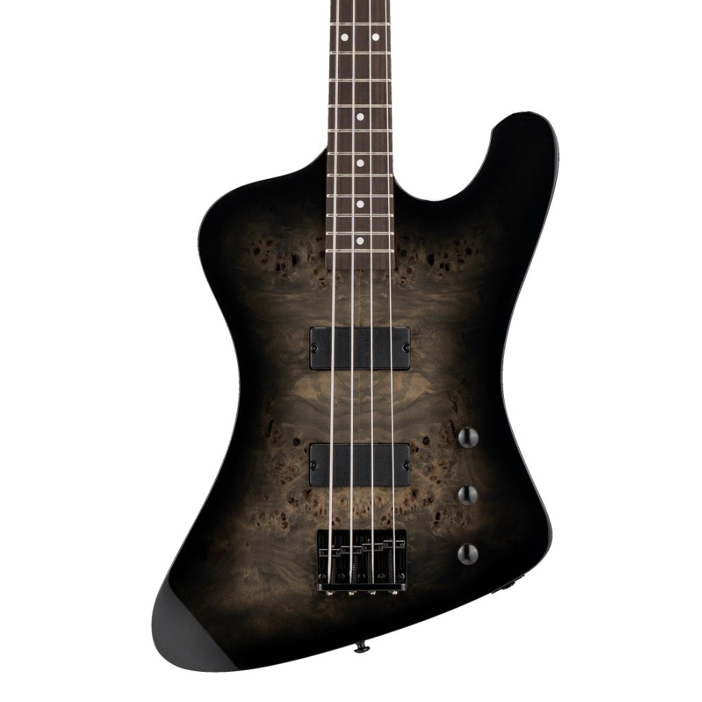 ESP LTD Phoenix-204DX Electric Bass Guitar - Black Burst Bass Guitars Sky Music