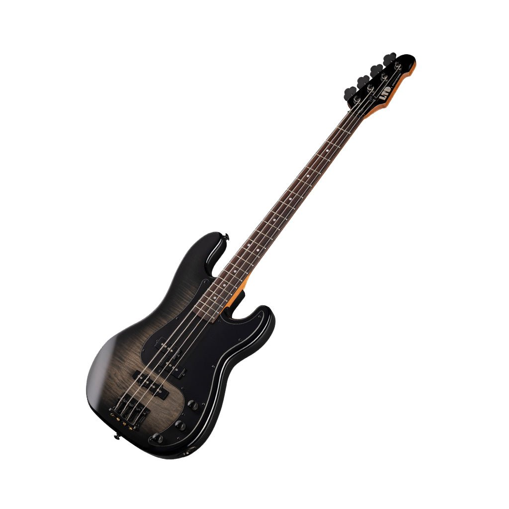 ESP LTD Surveyor 204 Bass Guitar - Black Burst Bass Guitars Sky Music