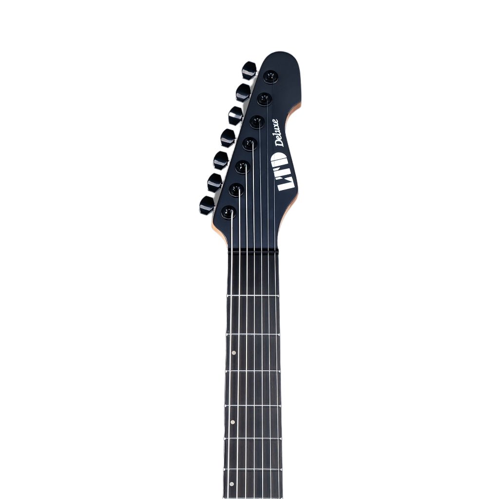 ESP LTD TE-1007 Baritone Electric Guitar - Black Blast Electric Guitars Sky Music