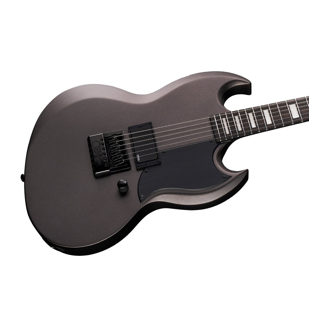 ESP LTD Viper-1001 ET Electric Guitar - Charcoal Metallic Satin Electric Guitars Sky Music