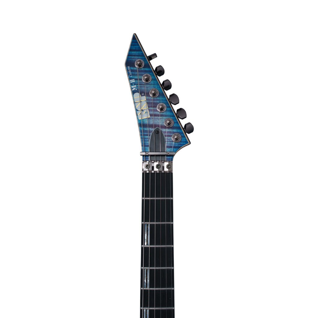 ESP Original M-II CTM FM FR Electric Guitar - Indigo Purple Sunburst Electric Guitars Sky Music