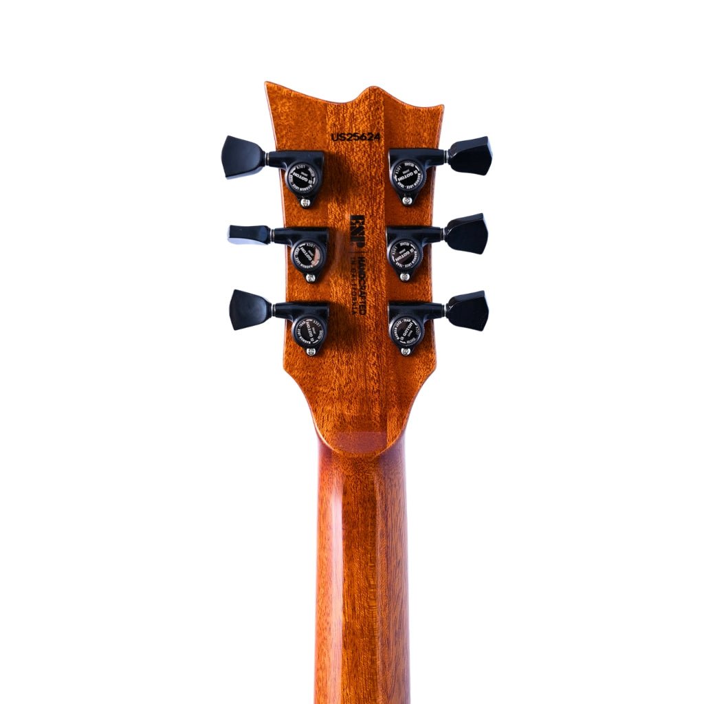 ESP USA Eclipse Quilted Maple Electric Guitar - Dark Lime Burst Electric Guitars Sky Music