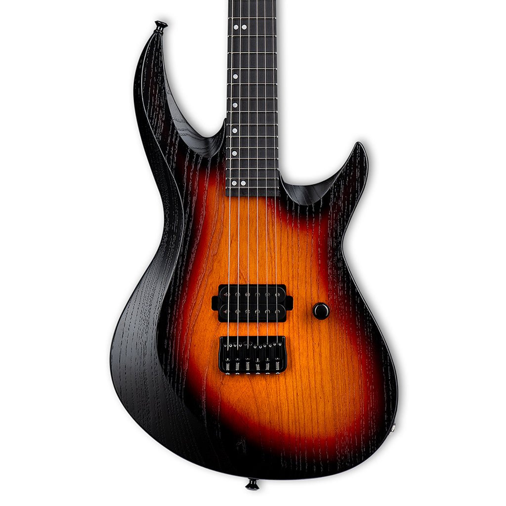ESP USA HDX-1 Limited Edition Electric Guitar - 3-Tone Sunburst, Open Grain Satin Electric Guitars Sky Music