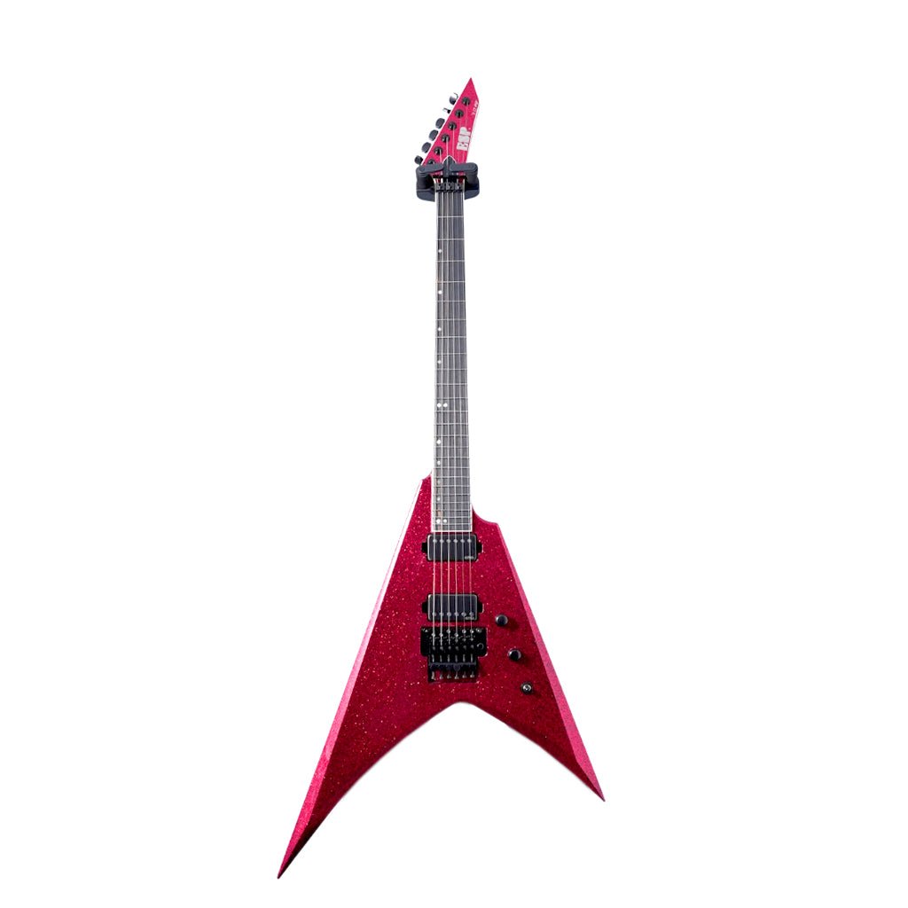 ESP USA V-II FR Electric Guitar - Red Sparkle Electric Guitars Sky Music