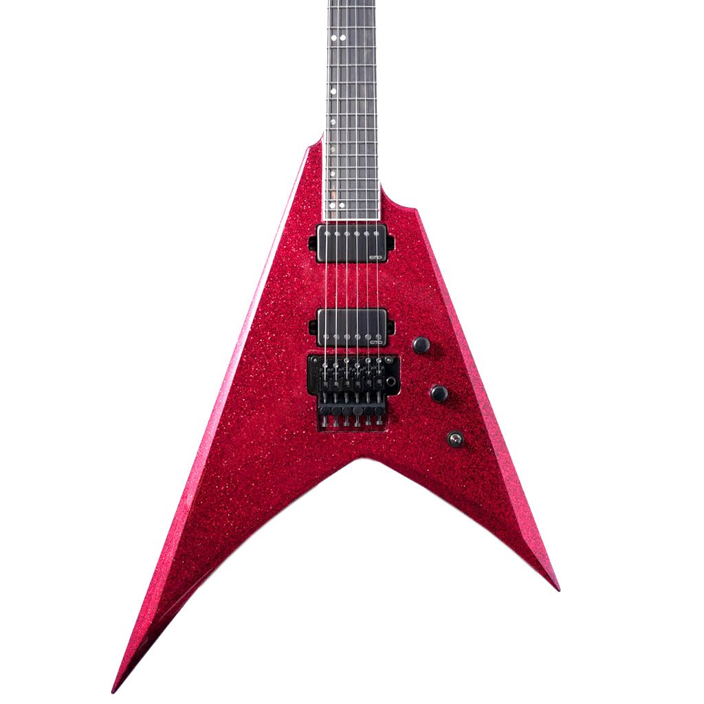 ESP USA V-II FR Electric Guitar - Red Sparkle Electric Guitars Sky Music