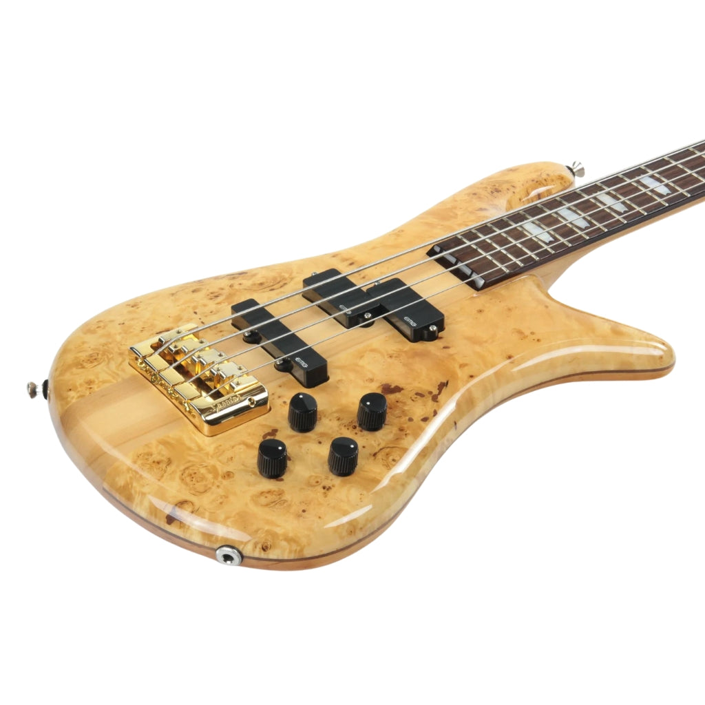Spector - Euro 4 LX Bass Guitar - Poplar Burl Natural