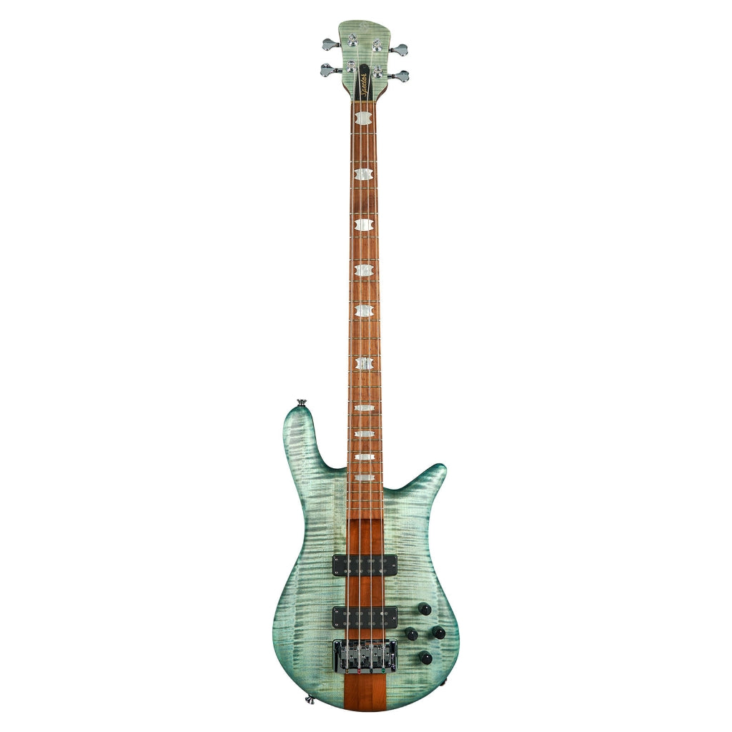 Spector - Euro 4 Roasted Bass Guitar - Turquoise Tide