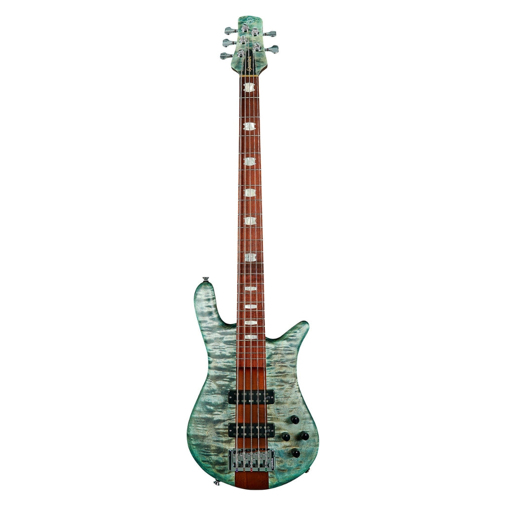 Spector - Euro 5 Roasted Bass Guitar - Turquoise Tide