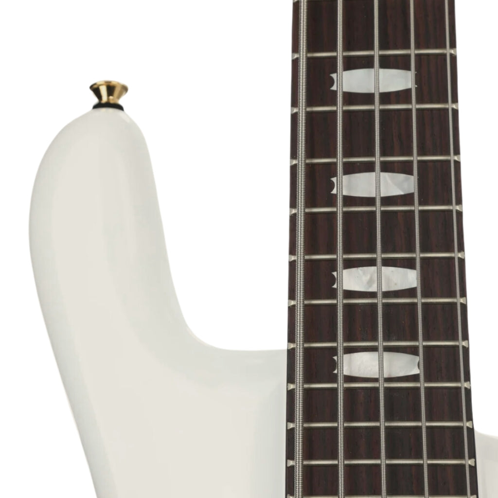 Spector - Euro 5 LX Bass Guitar - White Gloss
