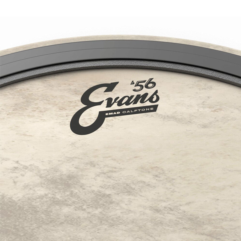 Evans 18" EMAD Batter Calftone Drum Heads Sky Music