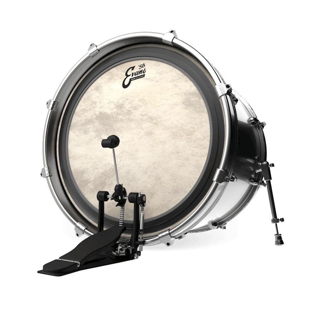 Evans 18" EMAD Batter Calftone Drum Heads Sky Music