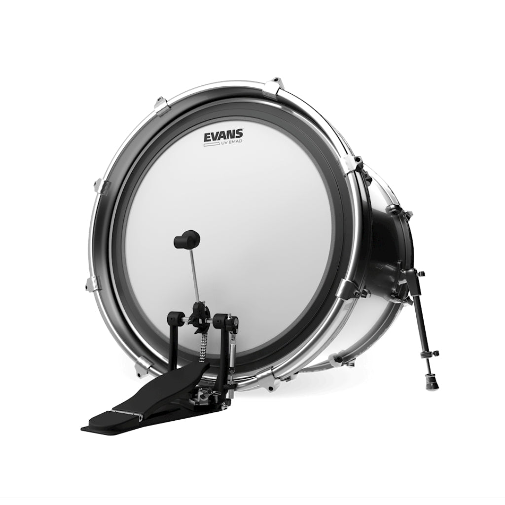 Evans 22" EMAD UV Coated Drum Heads Sky Music