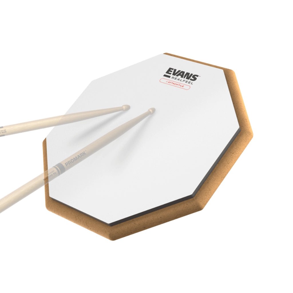 Evans RealFeel Attacktile 10" Drum Pad Drum Accessories Sky Music