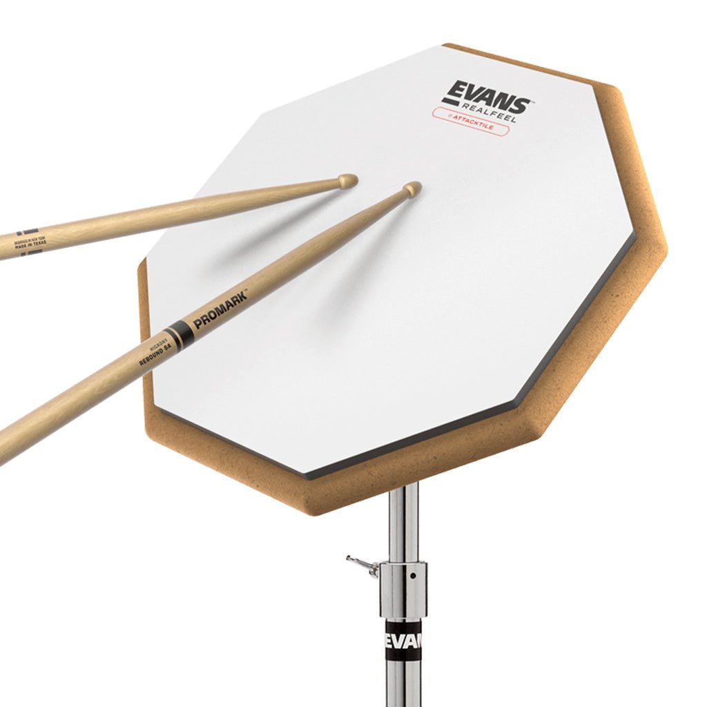 Evans RealFeel Attacktile 10" Drum Pad Scholastic Pack Drum Accessories Sky Music