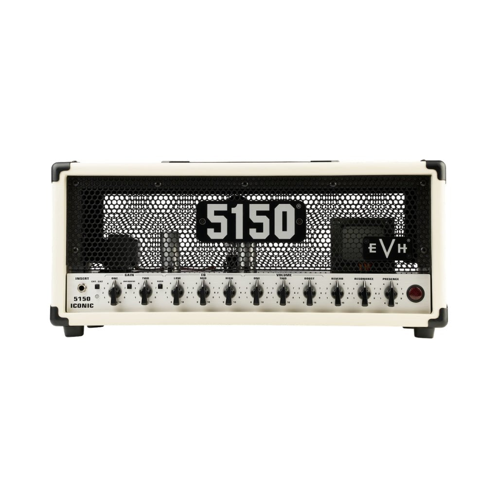 EVH 5150 Iconic Series 15-Watt 6L6 Head Amplifier - Ivory Electric Guitar Amplifiers Sky Music
